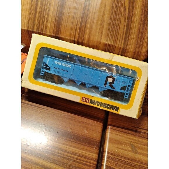 VINTAGE 1970s BACHMANN  TRAIN SET tracks engine cars - Picture 12 of 16